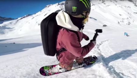 GoPro karma grip for snowboard
